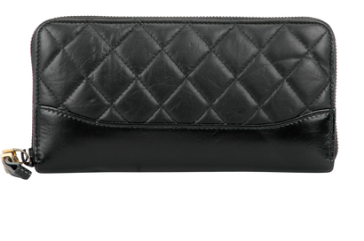 Chanel Gabrielle Zipped Wallet, front view